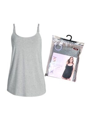Joyspun Nursing Cami Tank Top With Built In Shelf Bra